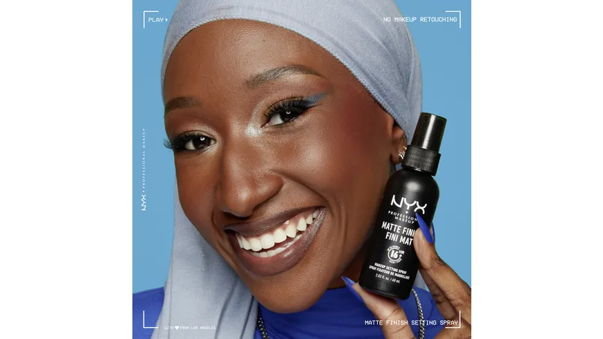 NYX PROFESSIONAL MAKEUP Matte Finish Setting Spray 60 ml