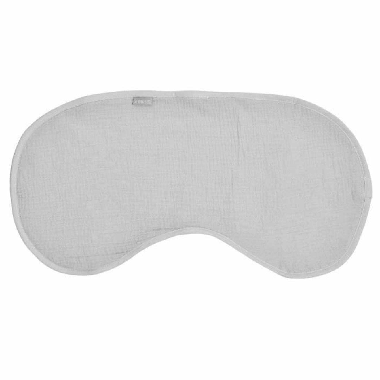 Bavoir d'épaule en gaze de coton et bambou Gris 56 x 28 cm gris