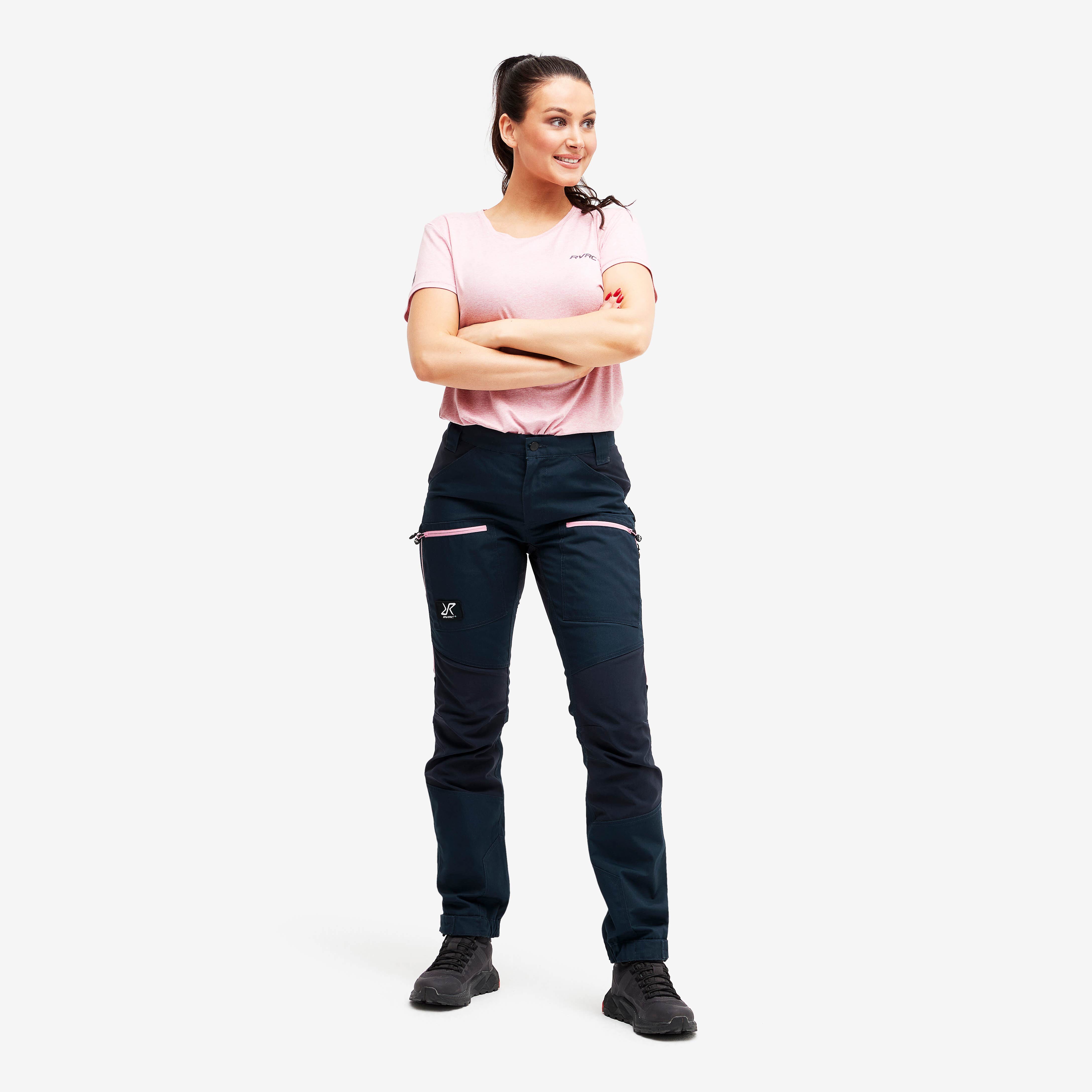 Nordwand Pro Pants Femme Thunder Blue/Orchid Smoke