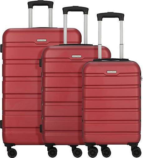 WORLDPACK Phoenix 4 Rollen Kofferset 3-teilig