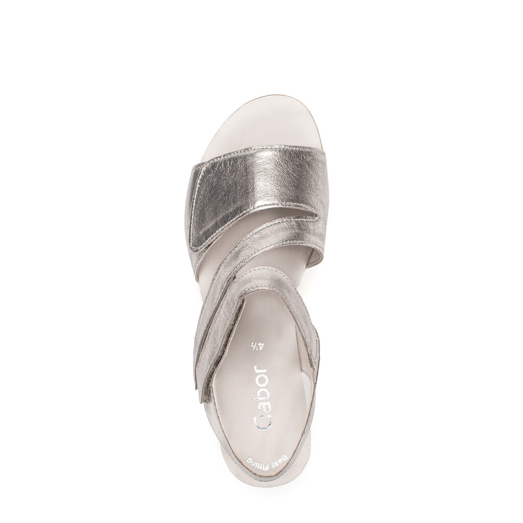 Gabor fashion Keilsandalette beige