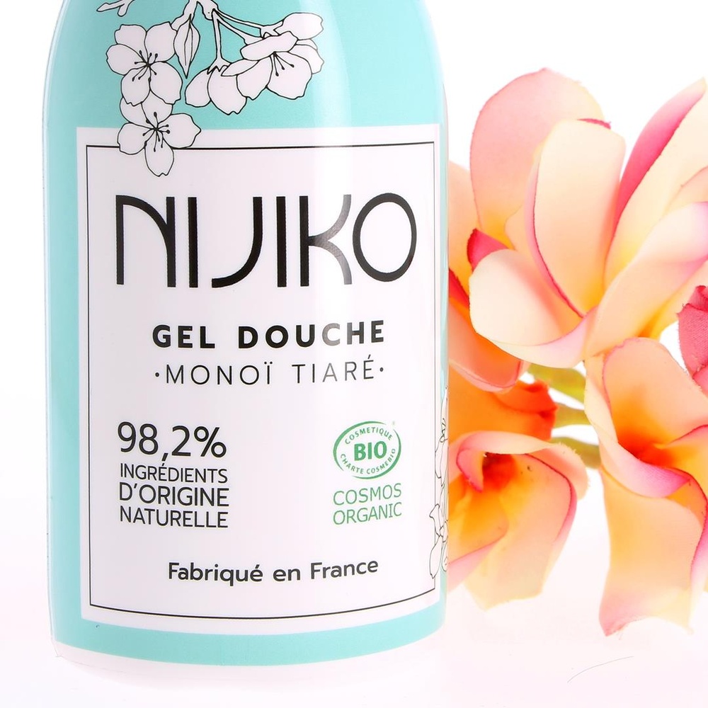 nijiko Gel Douche Bio Monoï Tiaré Gel douche