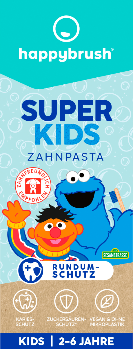 Zahnpasta Kinder Sesamstraße, 75 ml
