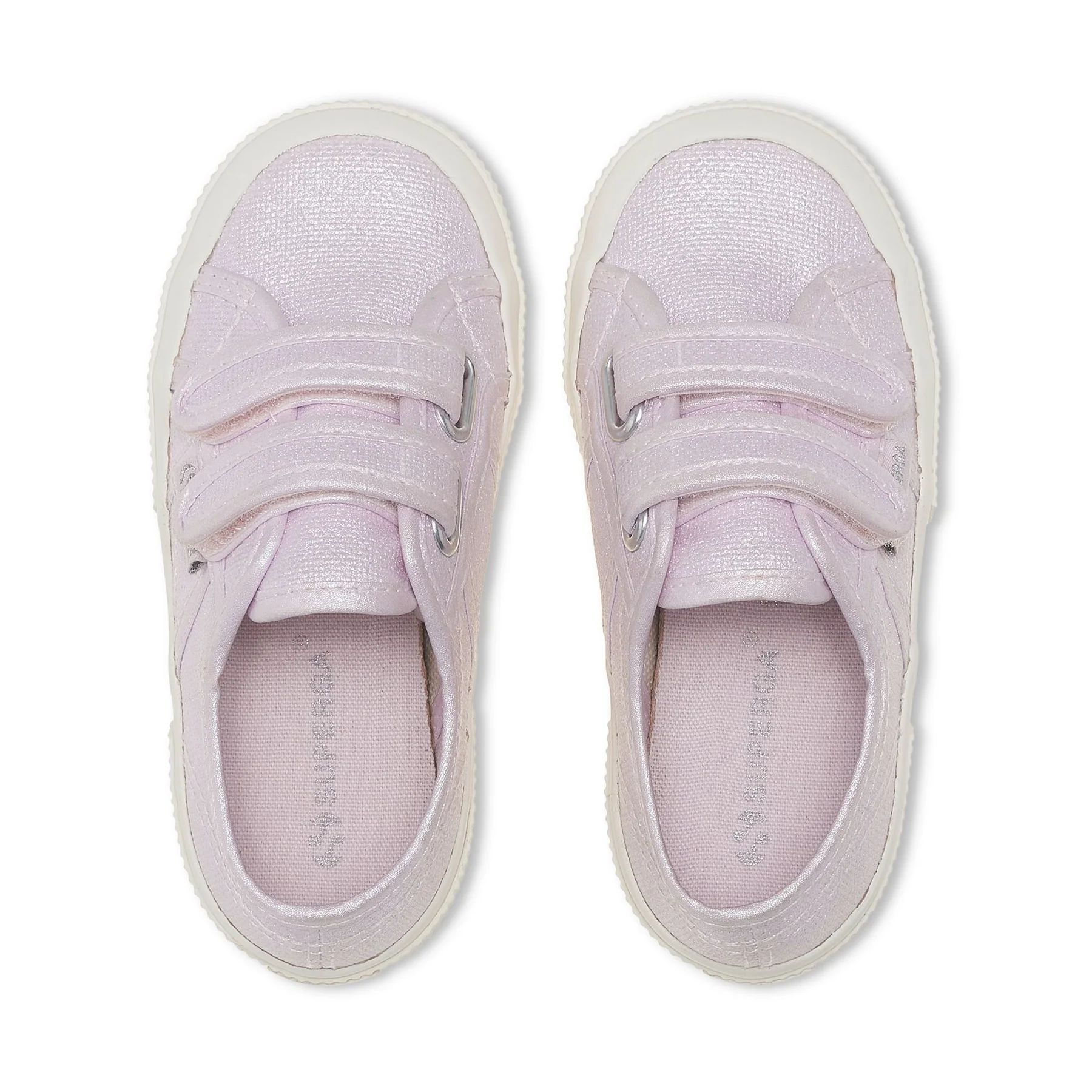 2750 KIDS STRAPS PEARL MATTE CANVAS-VIOLET LILLA-FAVORIO
