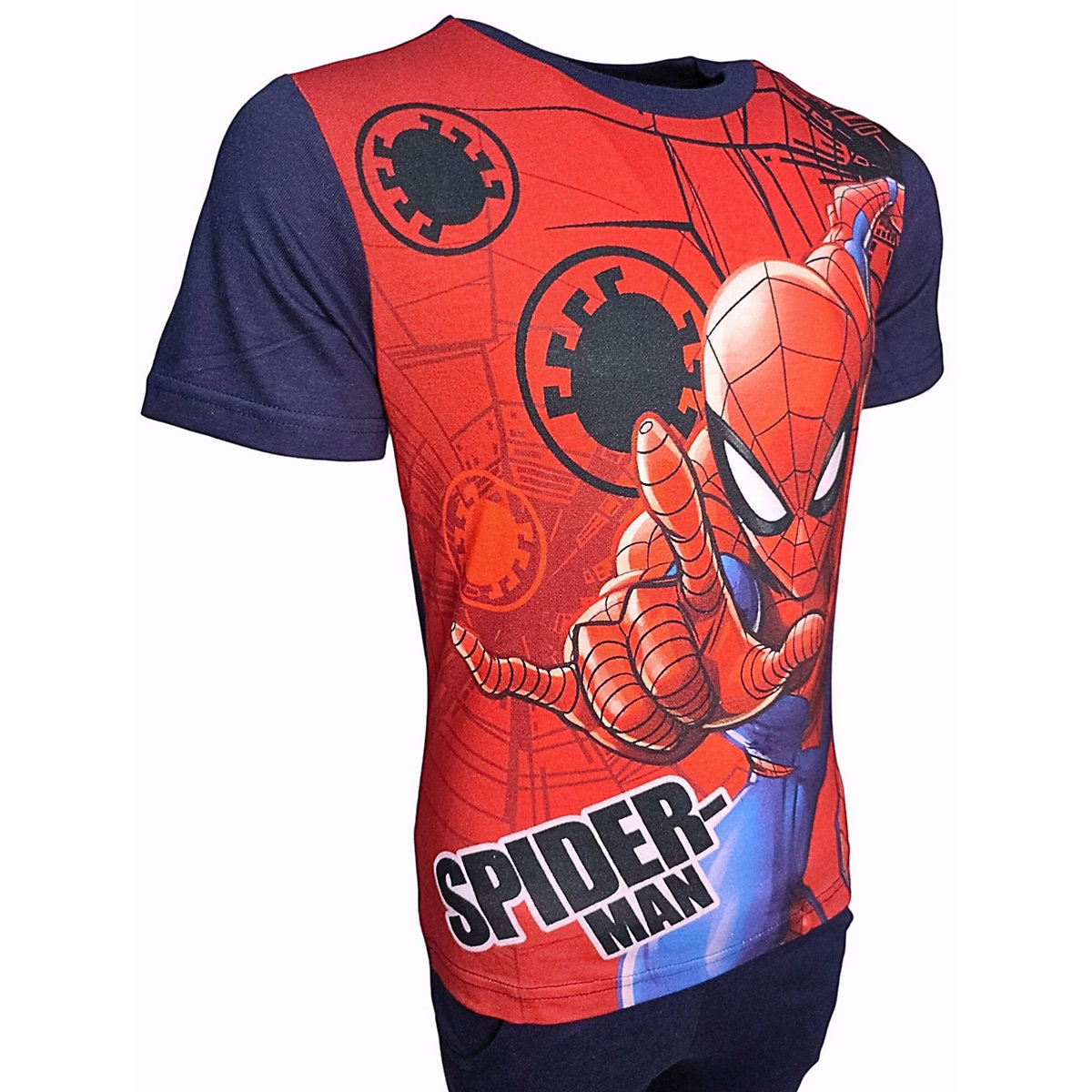 Shorty Spider-Man - Set T-Shirt & Kurze Hose für Jungen