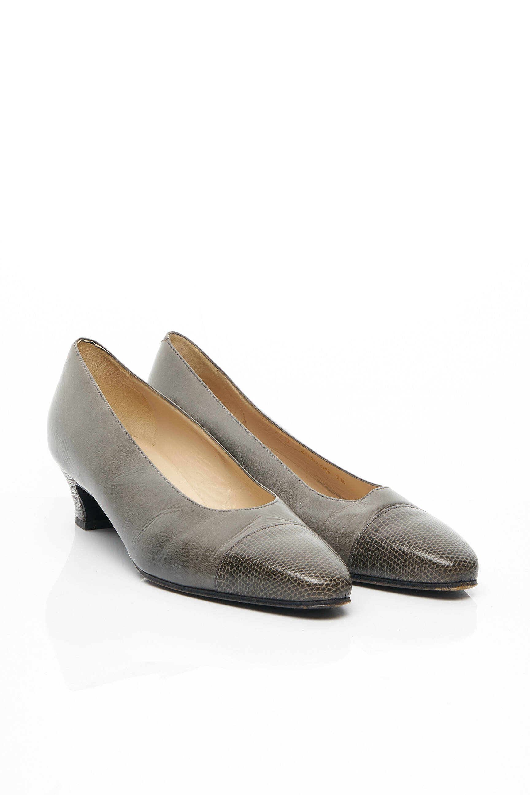 Delage Paris Escarpins Femme couleur gris