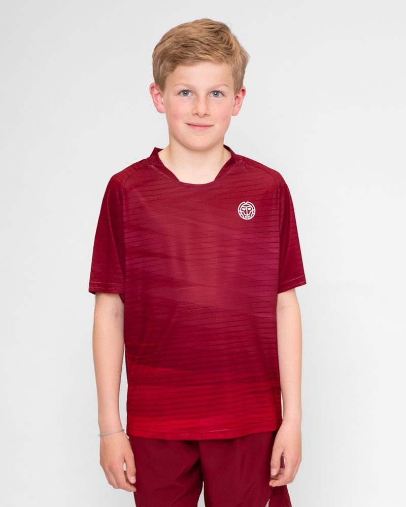BIDI BADU Tennisshirt Protected Leafs