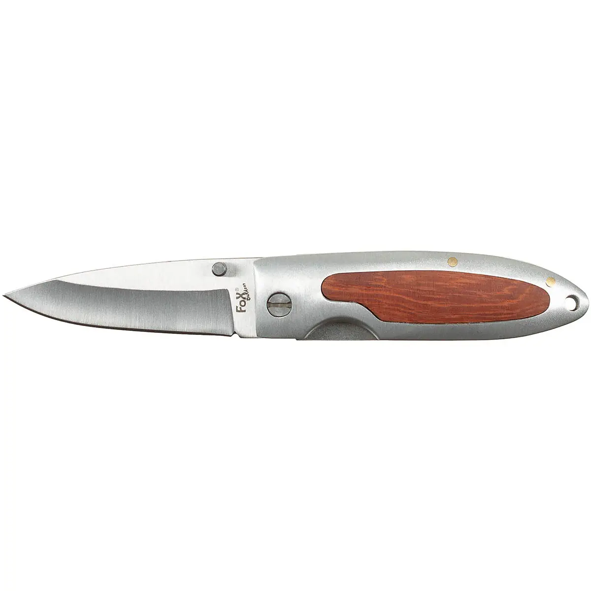Klappmesser Einhand mit Holzeinlage