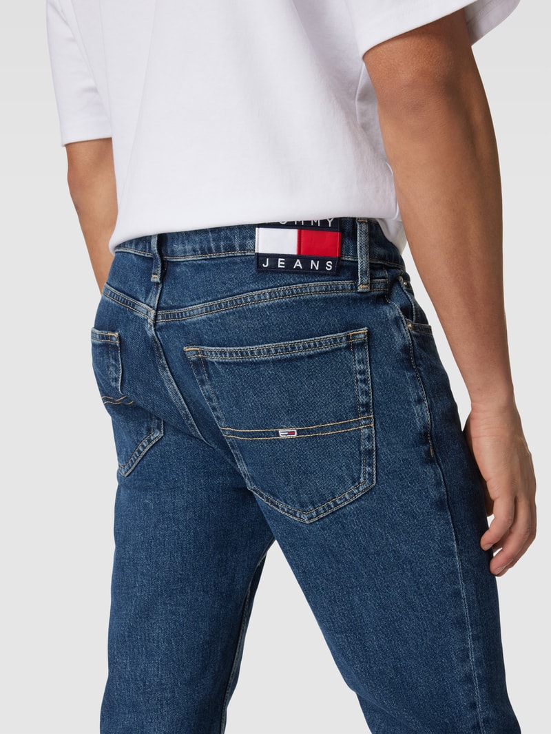 Slim Fit Jeans mit 5-Pocket-Design Modell 'SCANTON' in jeans