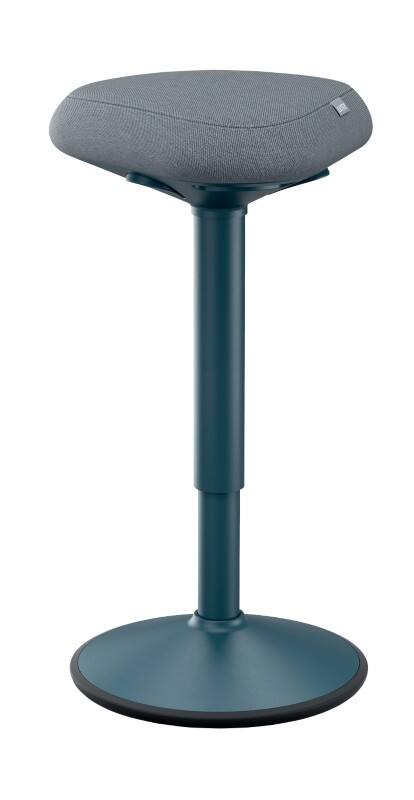 Leitz Ergo Active Stehhhocker 6545 Mit verstellbarem Komfortsitz 57 - 82 cm Bis zu 110 kg Dunkelgrau