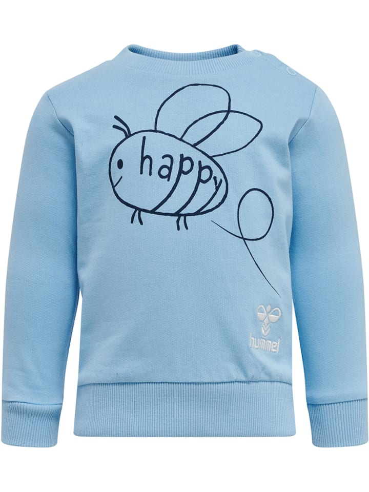 Hummel Hummel Druckknopf Sweatshirt Hmlfree Jungen in AIRY BLUE günstig kaufen 56