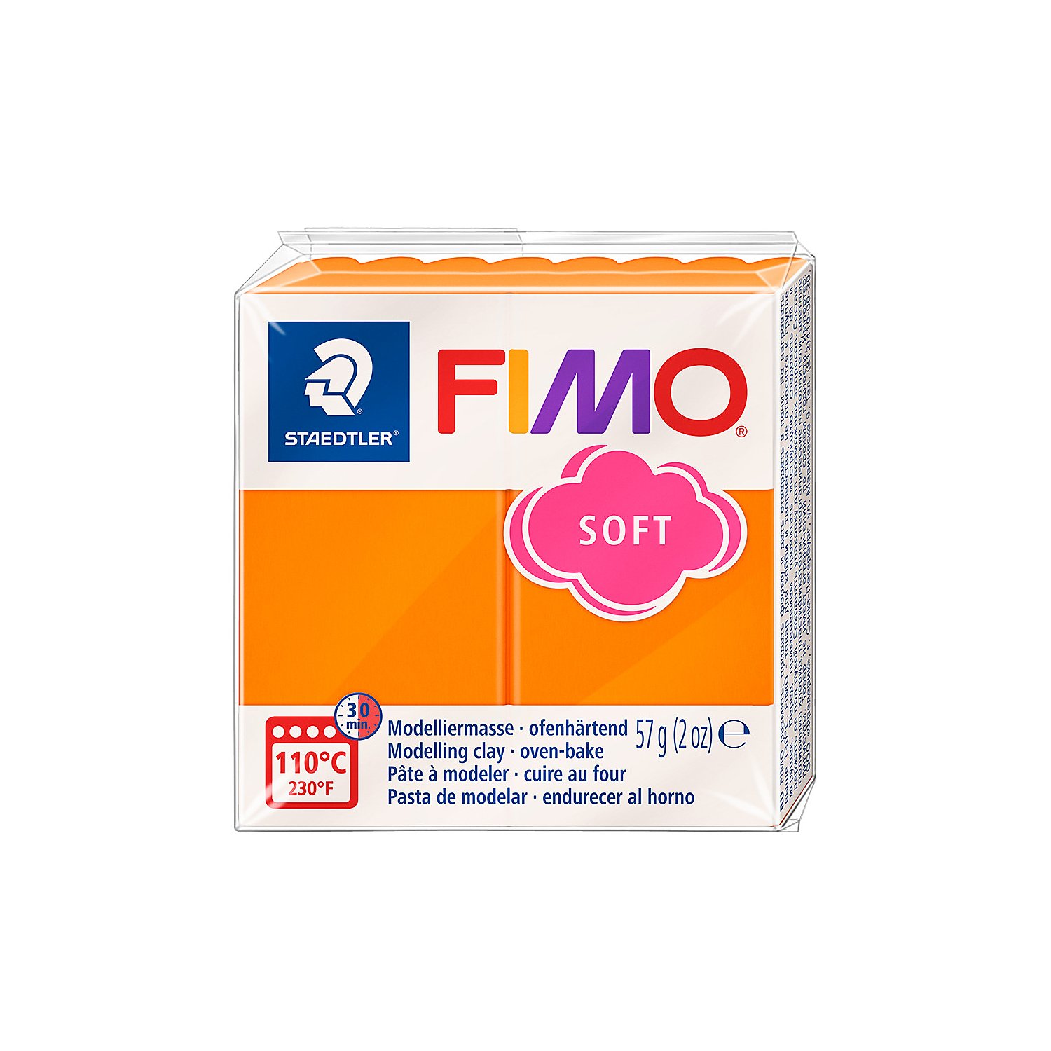 Fimo-Soft, mandarine, 57 g