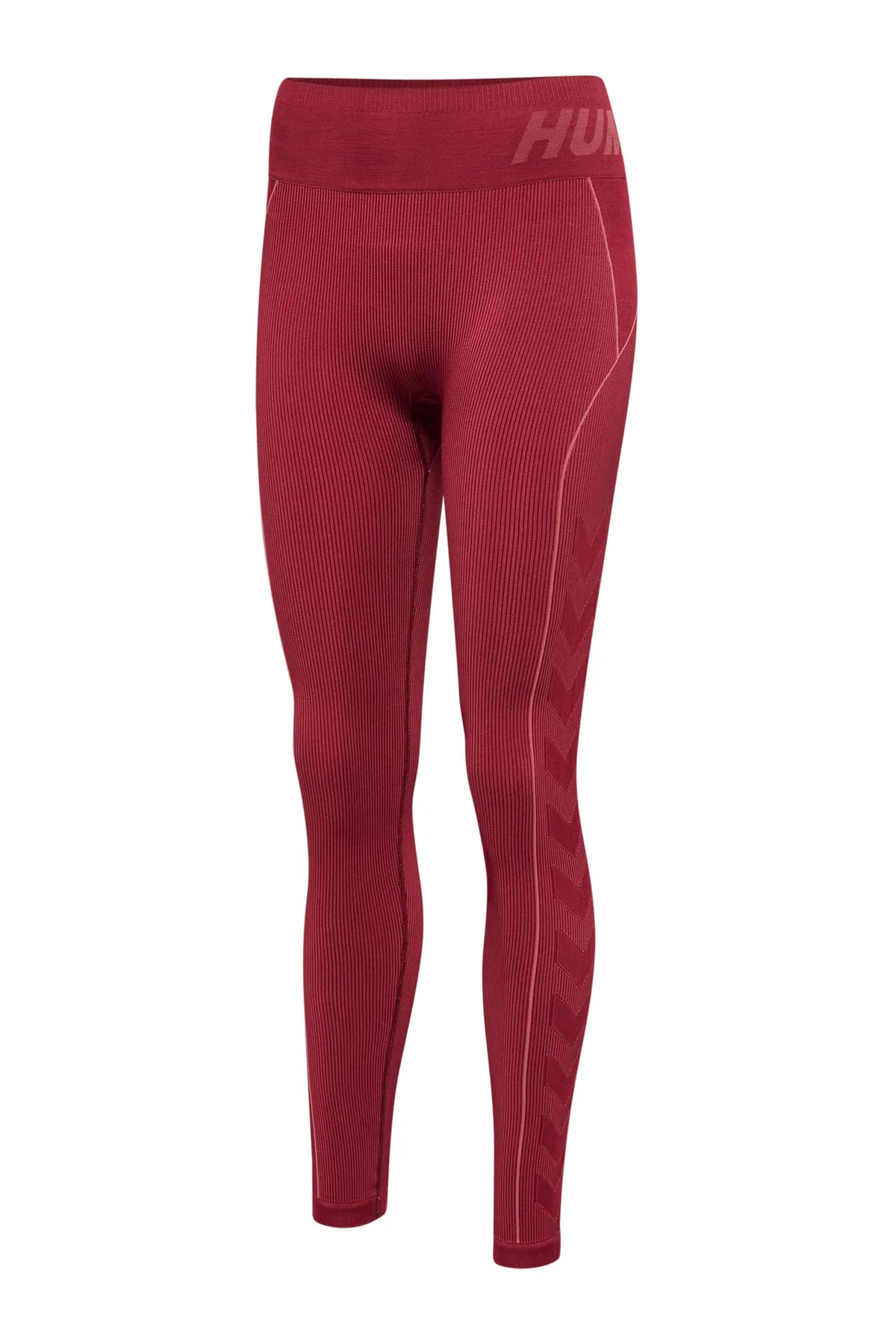 hummel  Sport-Leggings - Rot - Mittlerer Bund