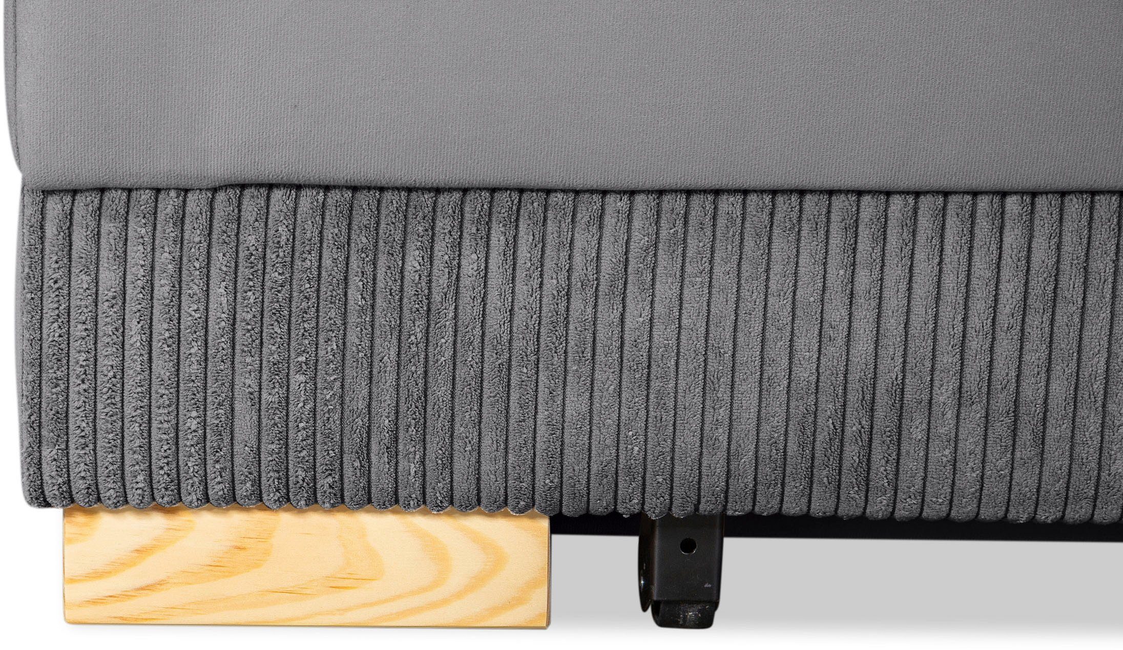INOSIGN Schlafsofa Ben, mit Boxspringaufbau, Bettfunktion & Bettkasten, Dauerschlafsofa