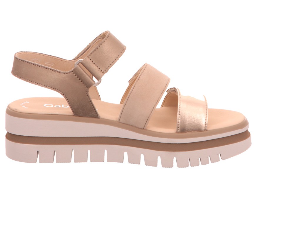 GABOR Klassische Sandalen silber