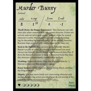 Moonstone - Boris The Bunny Summoner (EN)