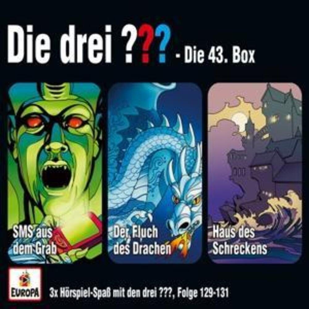 Hörspiel Die drei ??? - 3er Box 43 (Folgen 129, 130, 131)