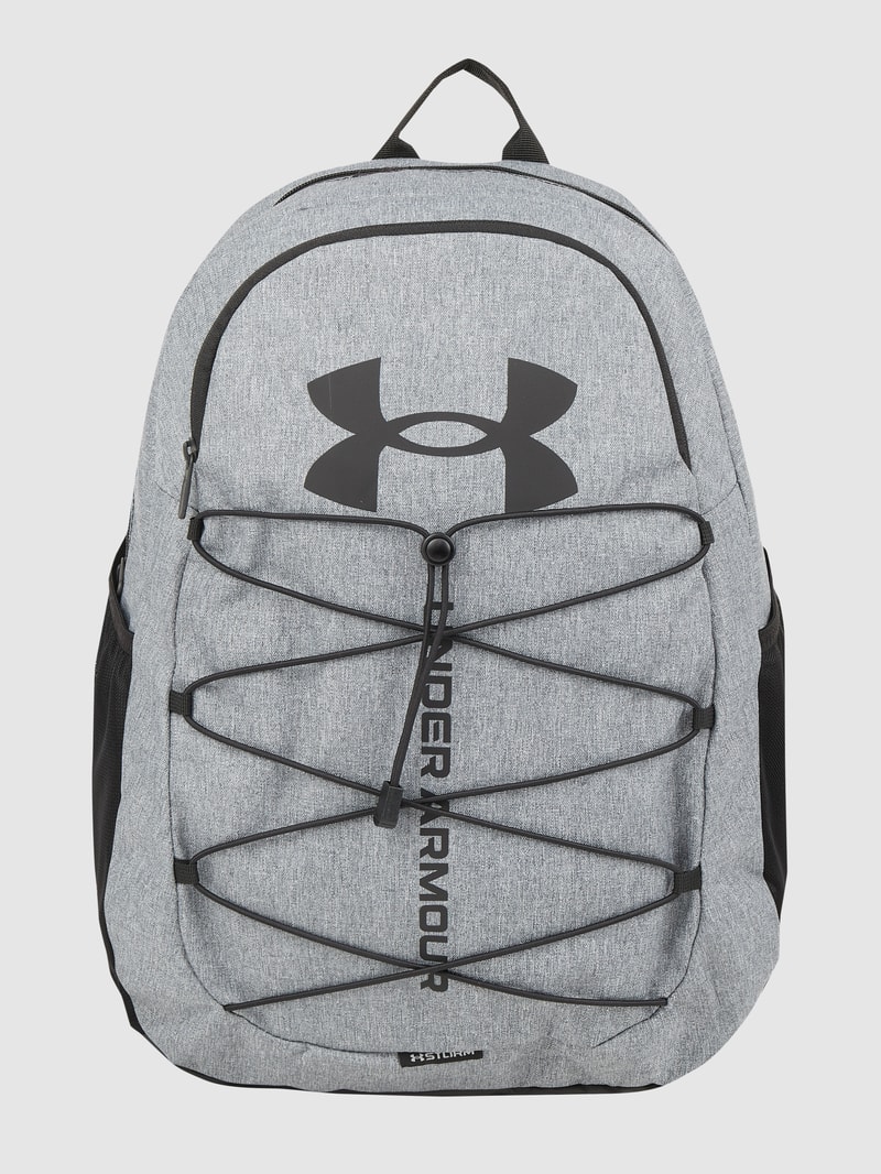 Rucksack mit Logo - wasserabweisend in anthrazit meliert