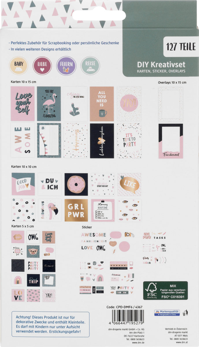 Kreativset DIY Everyday, 1 St