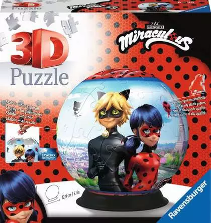 3D Puzzle Ball Miraculous