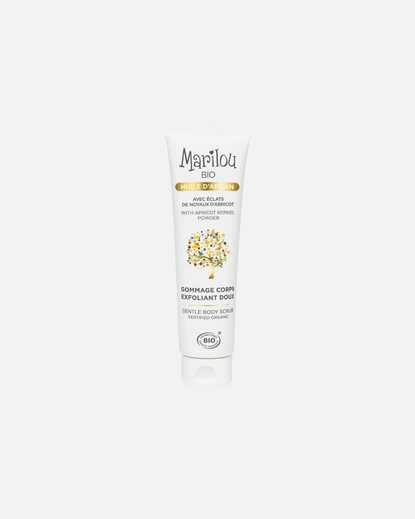 Exfoliante corporal de aceite de argán orgánico Marilou
