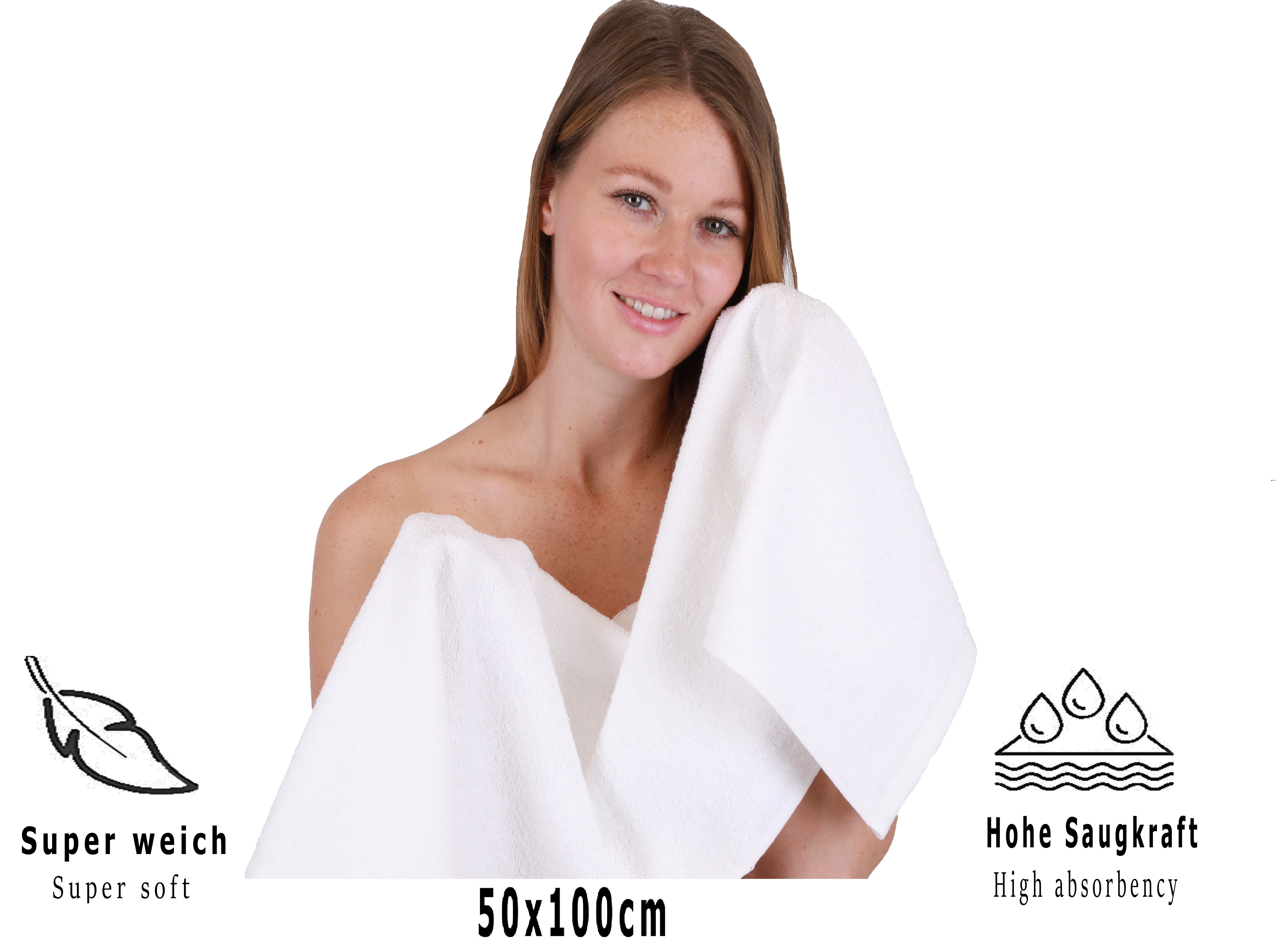 Betz Handtuch Set 12 TLG. Handtuch Set Berlin 100% Baumwolle, 100% Baumwolle