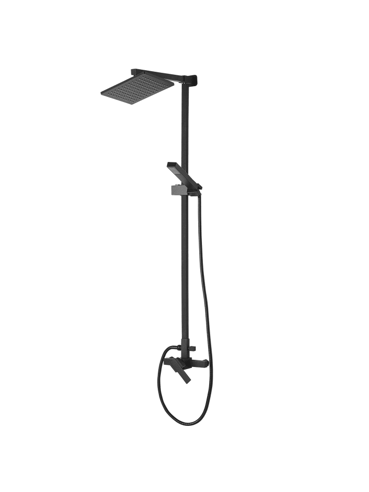 Beliani Wannenarmaturen TAGBO in Schwarz - (W) 18 x (H) 115 x (L) 52 cm günstig kaufen onesize