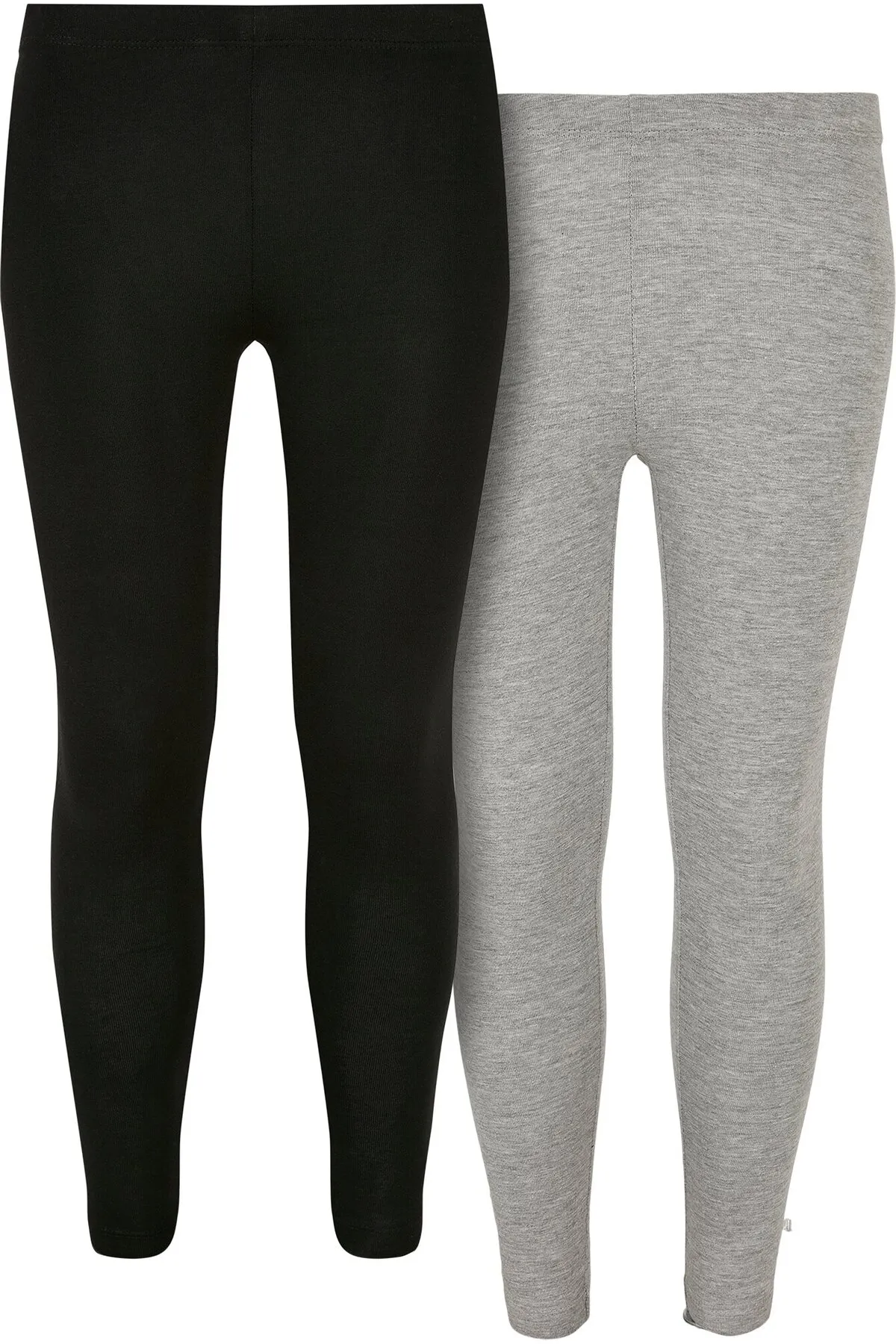 Urban Classics  Leggings - Schwarz - Mittlerer Bund