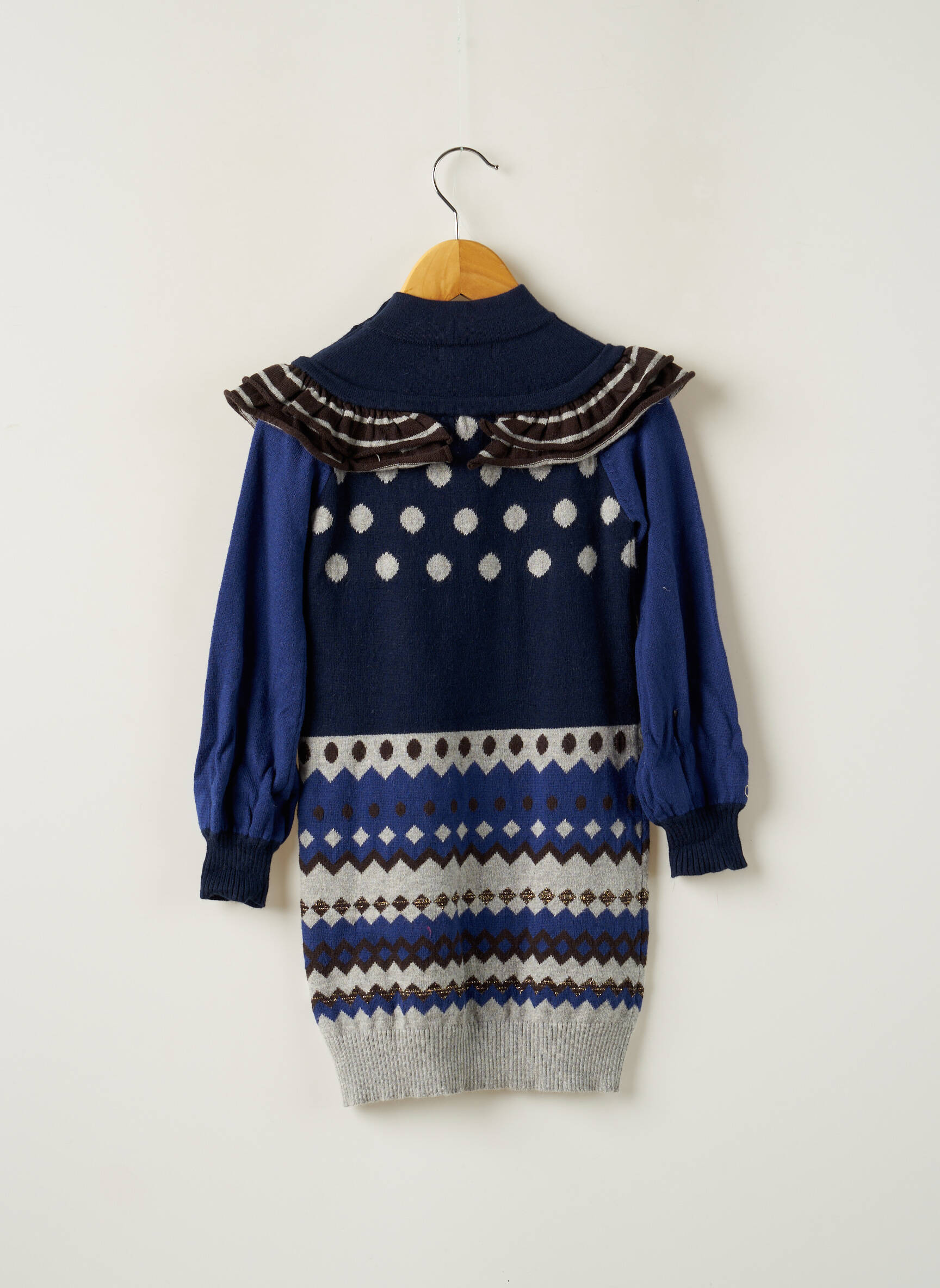 Catimini Robes Mi Longues Fille couleur bleu
