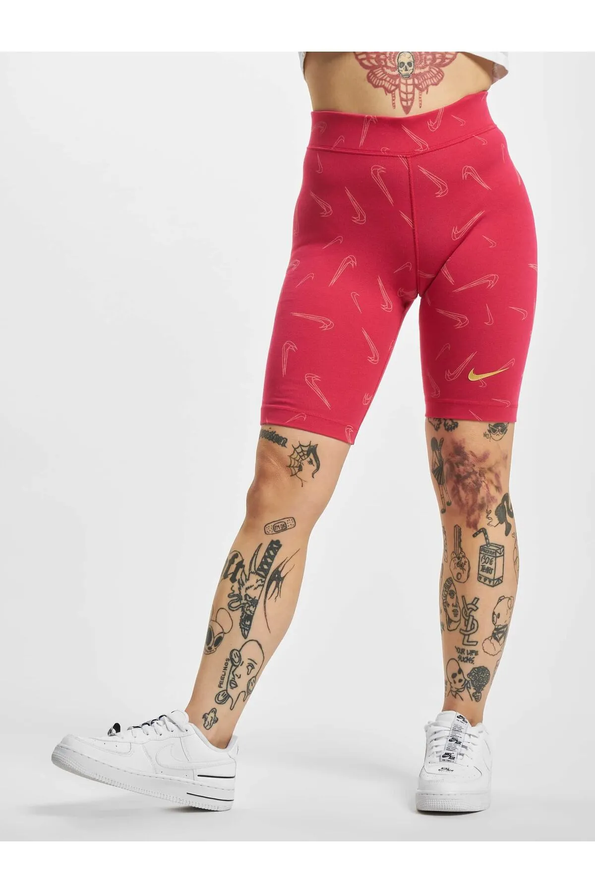 Nike  Damen Nike Sportswear AOP Print Leggings Shorts