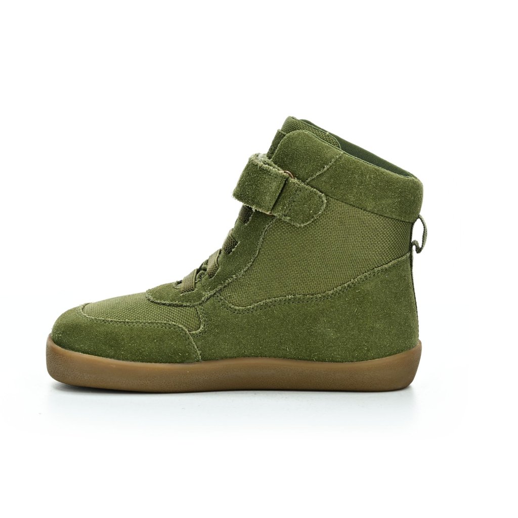 Bundgaard Brooklyn Tex Army grüne Barfuß-Stiefeletten