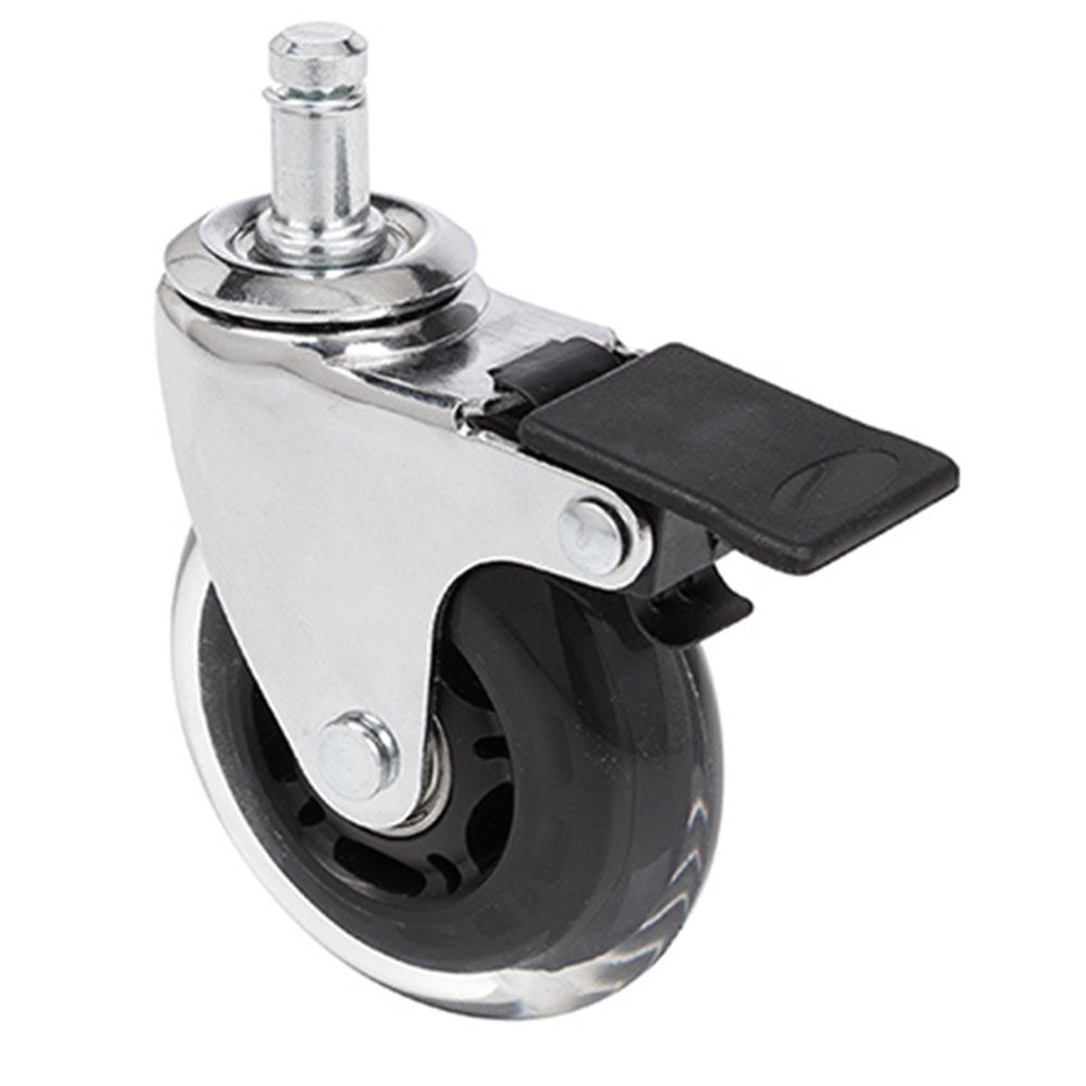 hjh OFFICE Stuhlrolle Stuhlrollen 5x ROLO SKATE CT 11mm/75mm, (5er Pack)