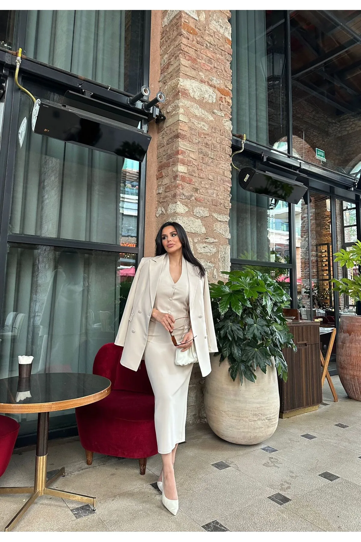 ZF BUTİK  Set aus Jacke und Weste