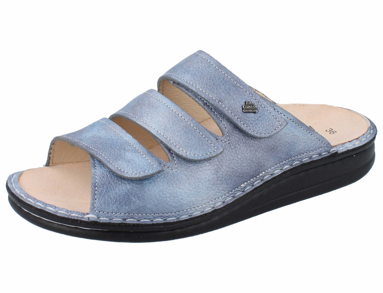 FINN COMFORT Pantoletten blau 02557-705124