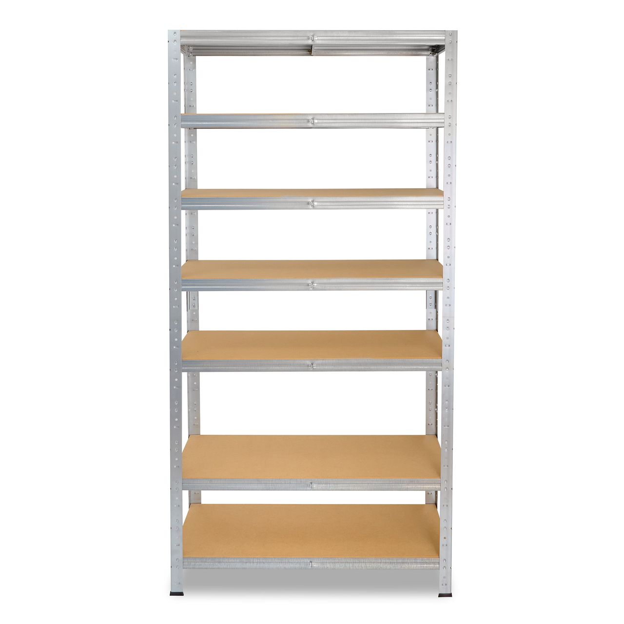Shelfplaza HOME 200x100x40cm Schwerlastregal in verzinkt mit 7 Böden