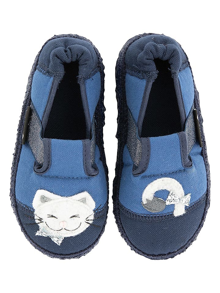 Nanga shoes Hausschuhe in Dunkelblau günstig kaufen 34