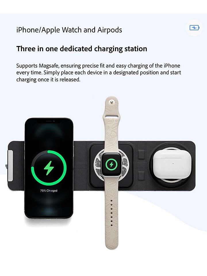 SmartCase Ladestation in Schwarz günstig kaufen onesize
