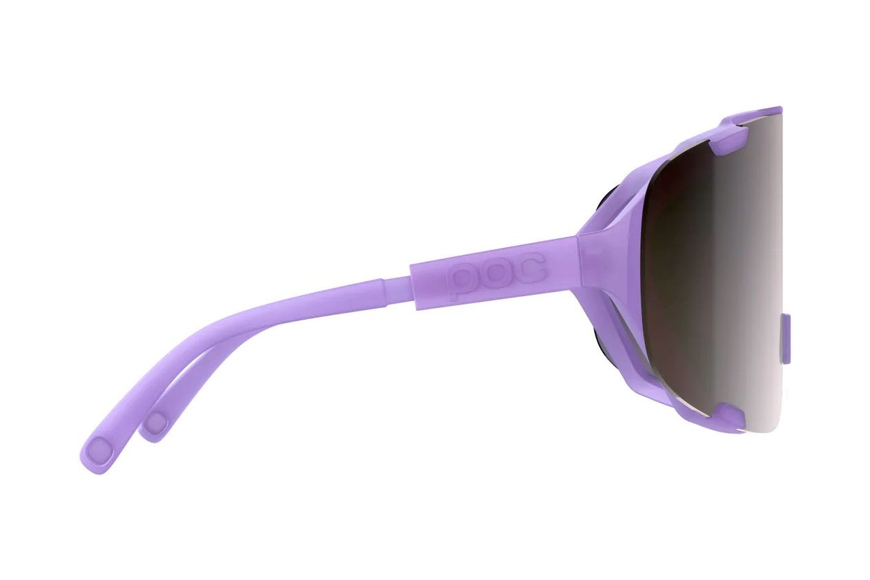 POC Devour - Purple Quartz Translucent/Violet/Silver Mirror
