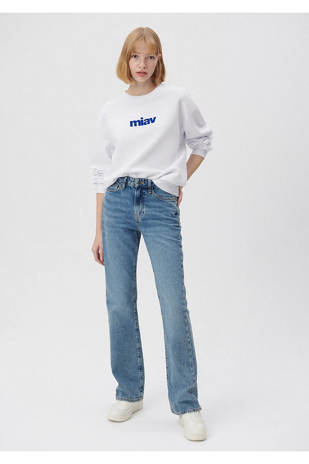 Mavi  Indigoblaue Si Jean Miav Hose im 90er-Stil -1010299-83039