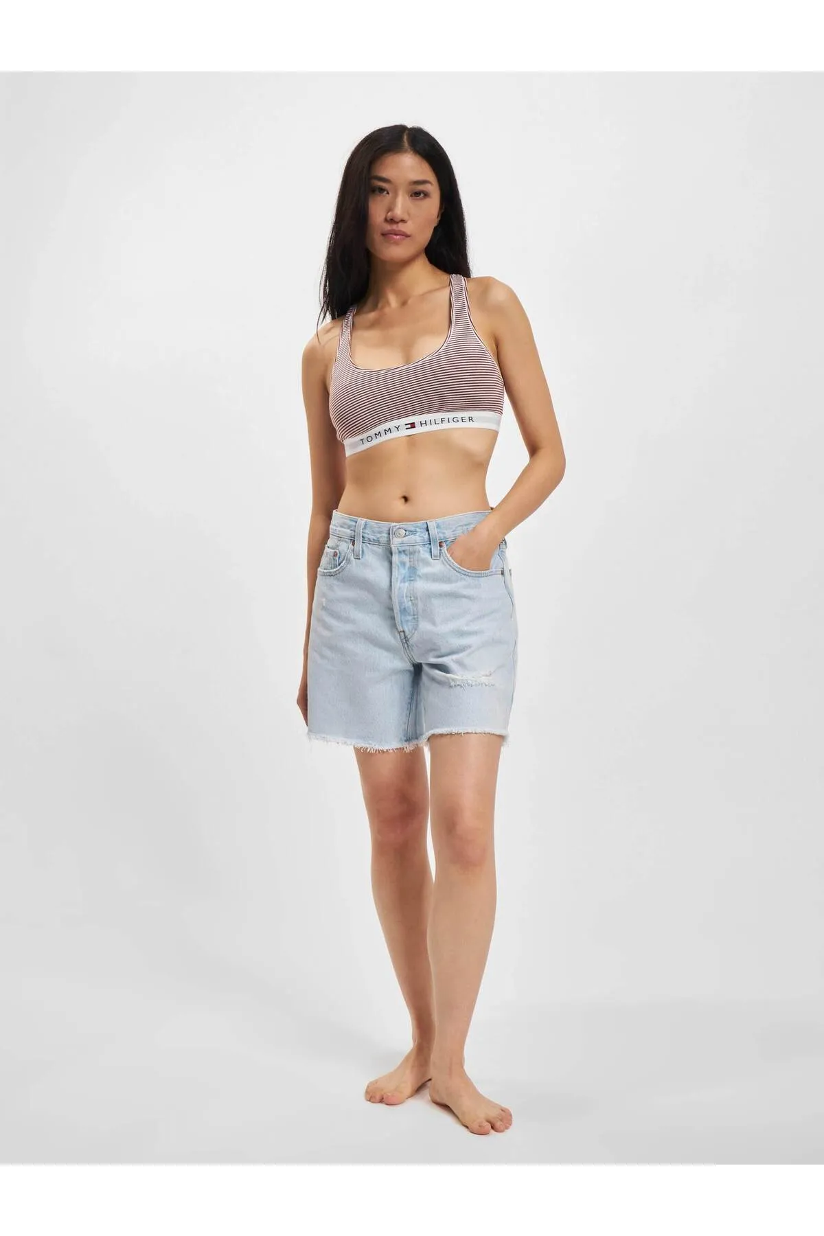 Tommy Hilfiger  Ungefütterter Damen-Bralette mit Druck