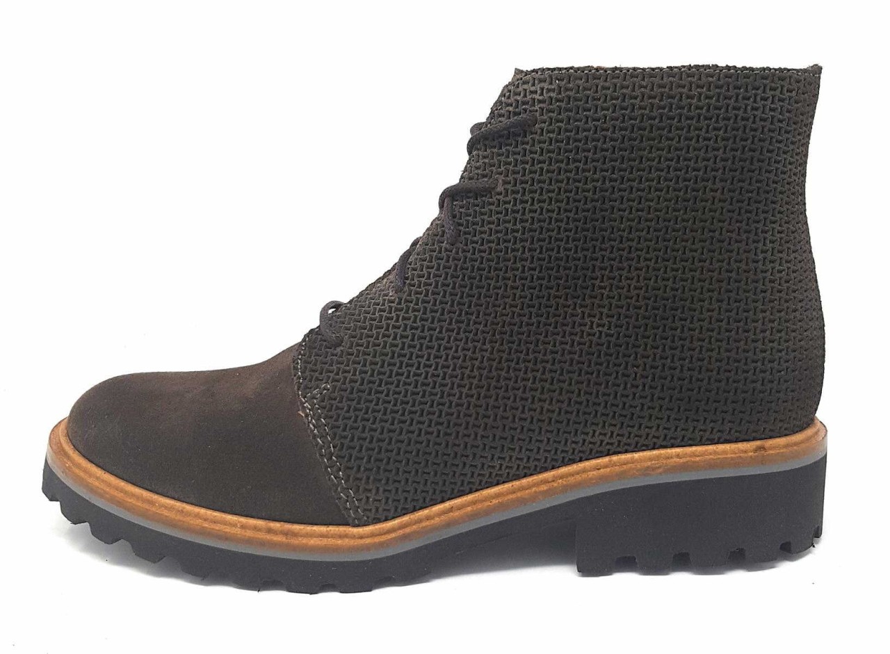 BRAKO Schnür-Stiefeletten grau