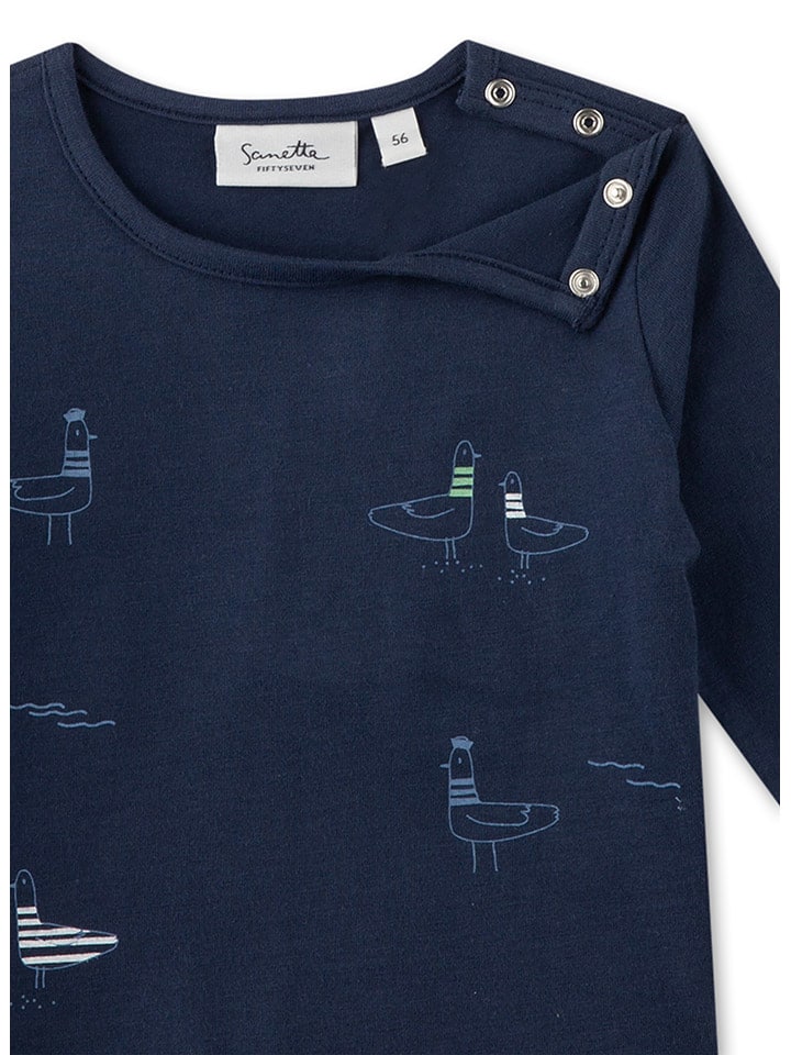 Sanetta Kidswear Longsleeve in Dunkelblau günstig kaufen