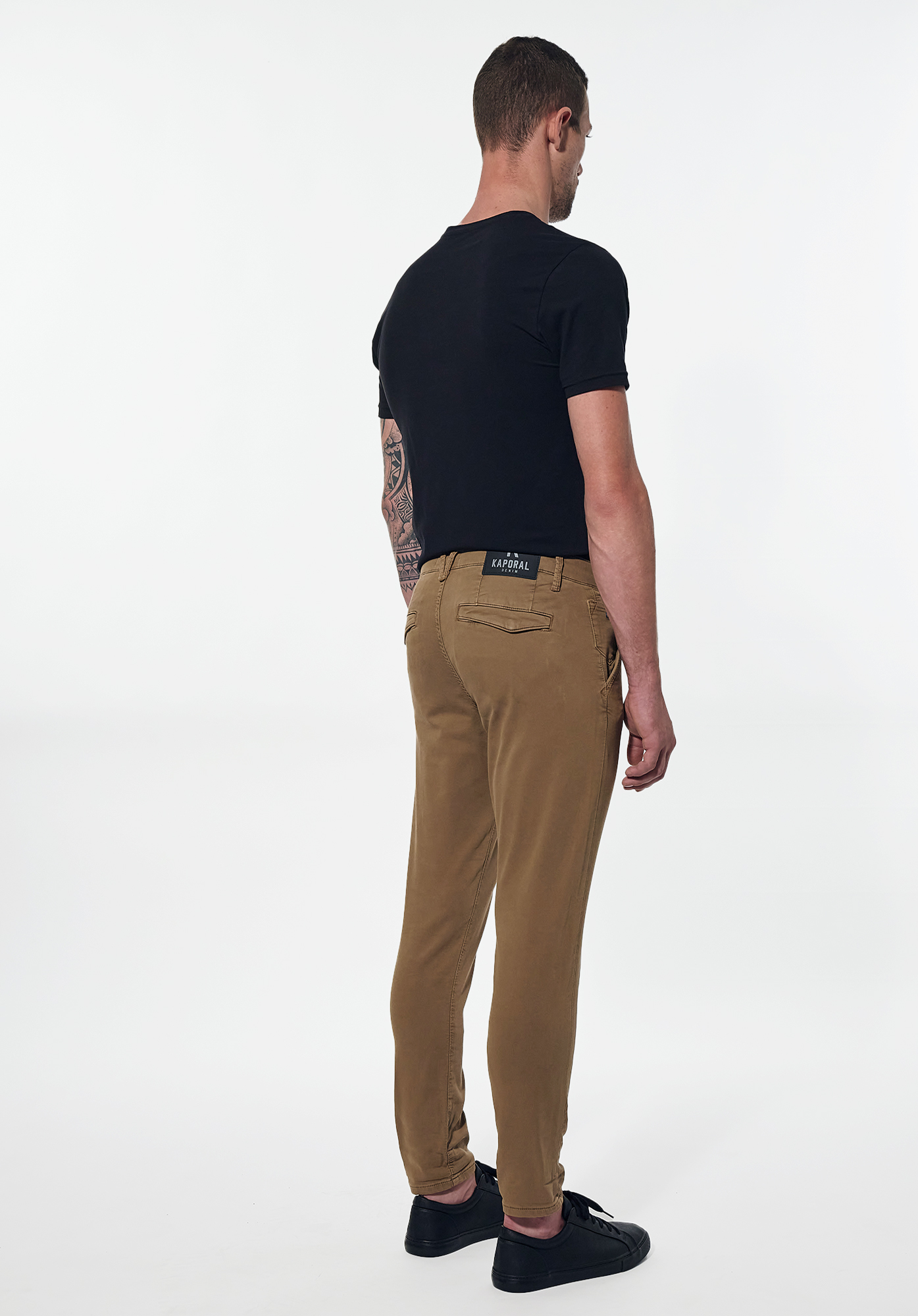 IRWIX  Pantalon chino beige camouflage Homme
