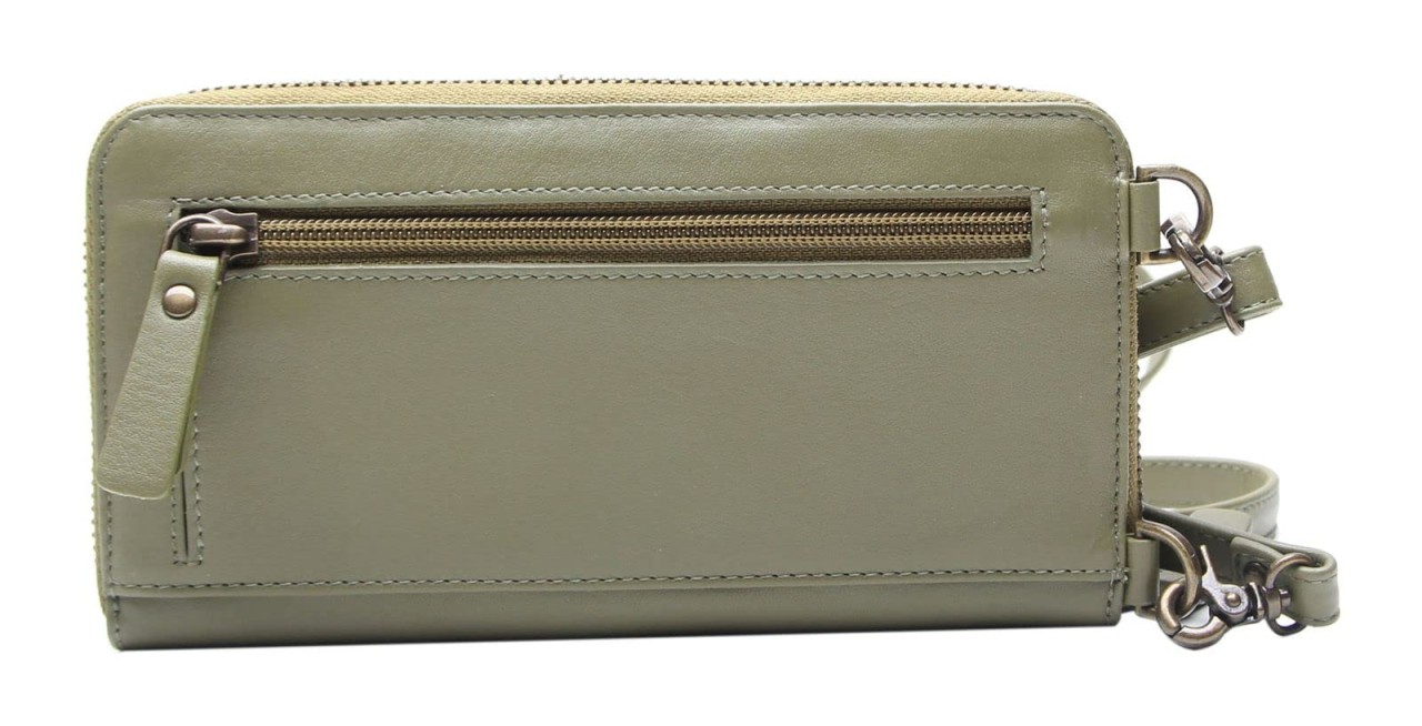 ESQUIRE Handtaschen khaki PERU Handy RV-Langbörse