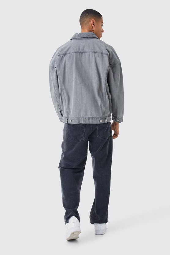 Oversize Jeansjacke