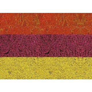 HECI Decovlies Blumendecor bunt 28x14 cm