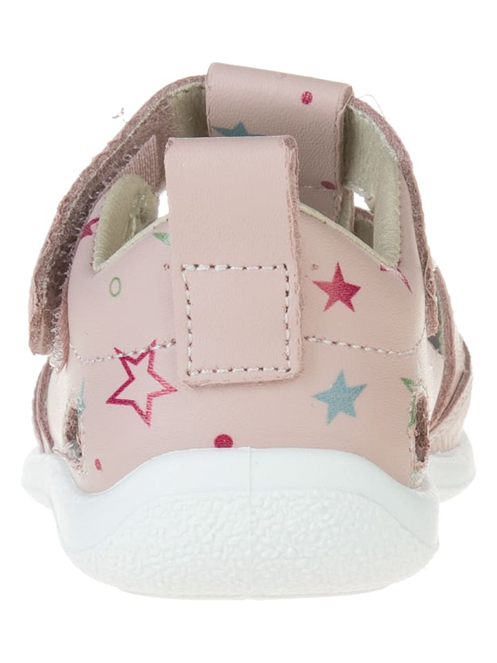 kmins Leder-Halbsandalen in Rosa günstig kaufen