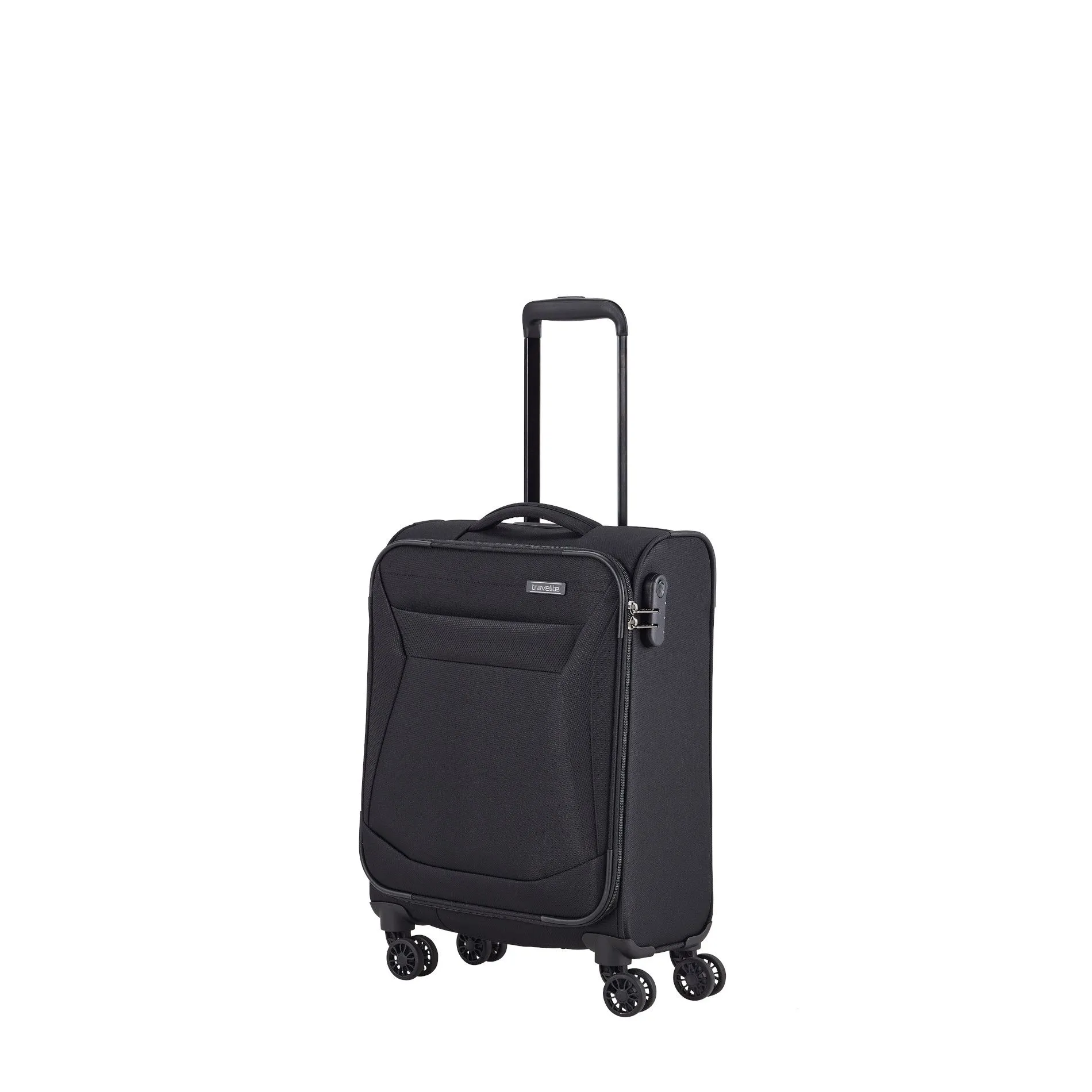 Travelite CHIOS Kabinengepäck mit 4 Rollen - Schwarz