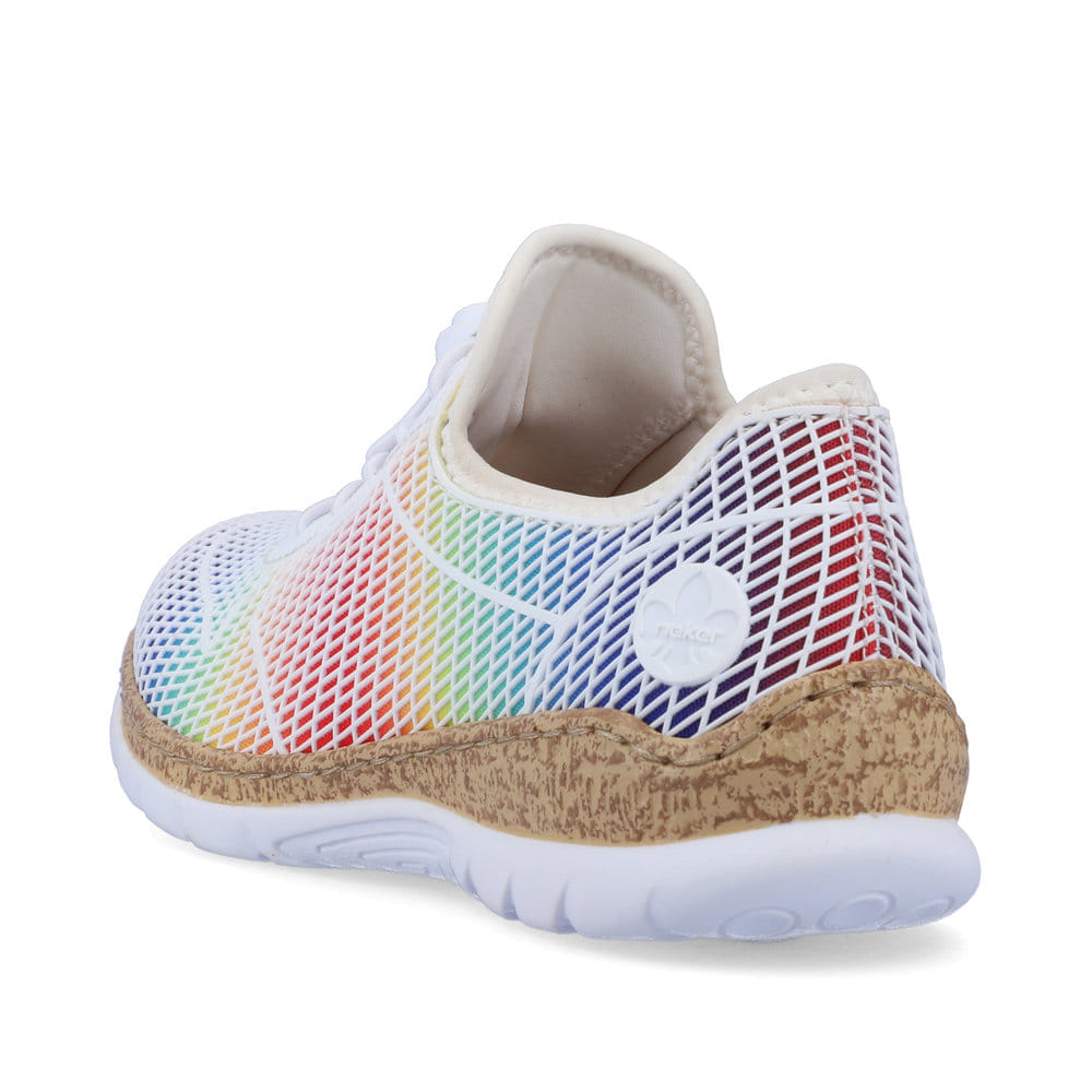 Rieker Damen Slipper regenbogenfarben