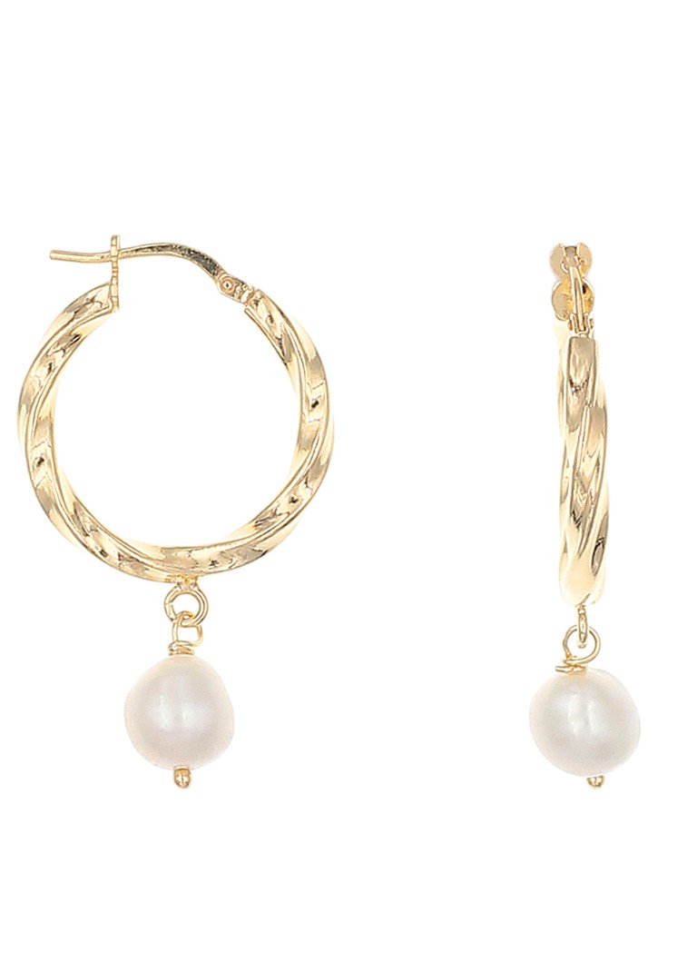 Casa Jewelry Olivia gold-plated earrings